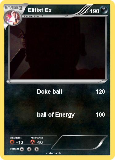 Pokemon Elitist Ex