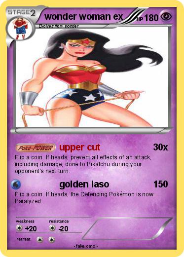 Pokemon wonder woman ex