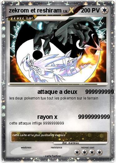 Pokemon zekrom et reshiram