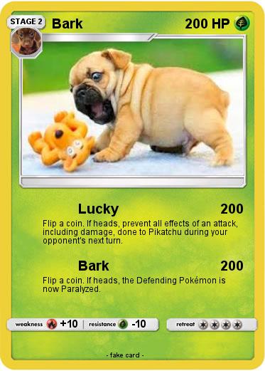 Pokemon Bark