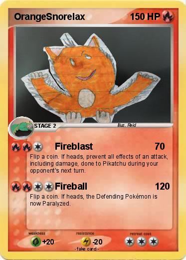 Pokemon OrangeSnorelax