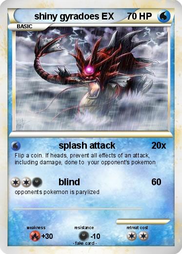 Pokemon shiny gyradoes EX
