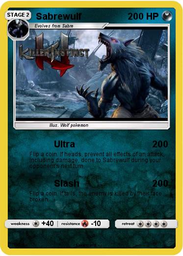 Pokemon Sabrewulf