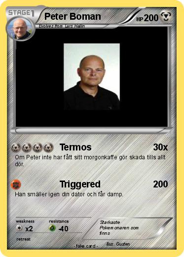 Pokemon Peter Boman