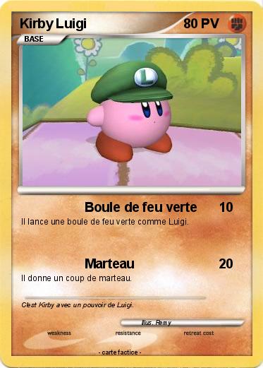 Pokemon Kirby Luigi