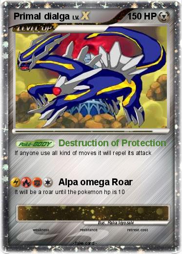 Pokemon Primal dialga