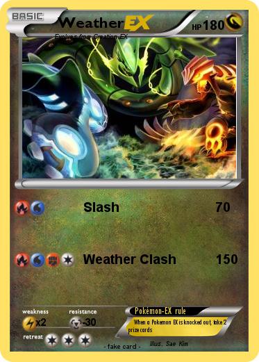 Pokemon Weather