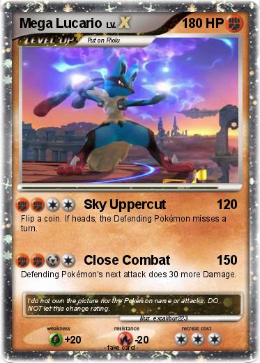 Pokemon Mega Lucario