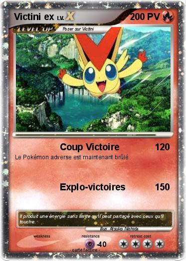 Pokemon Victini ex