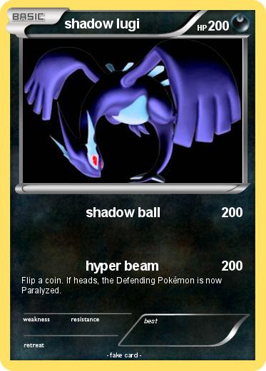 Pokemon shadow lugi