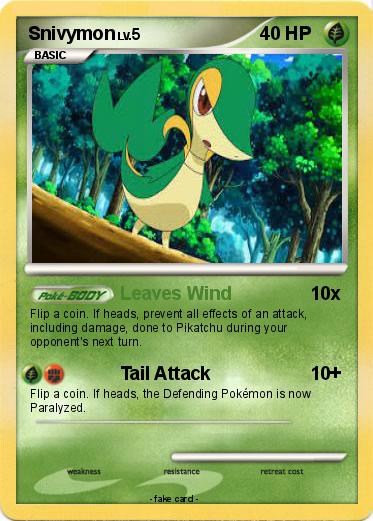 Pokemon Snivymon