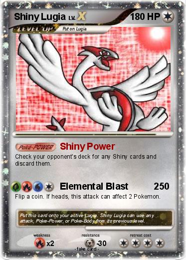 Pokemon Shiny Lugia