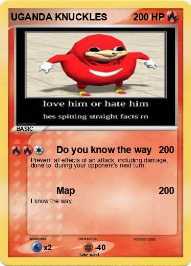 Pokemon UGANDA KNUCKLES