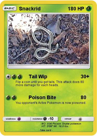 Pokemon Snackrid
