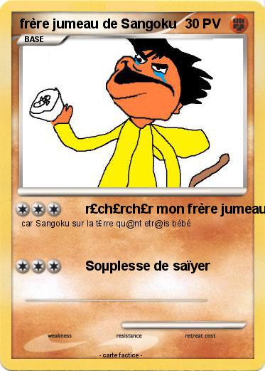 Pokemon frère jumeau de Sangoku