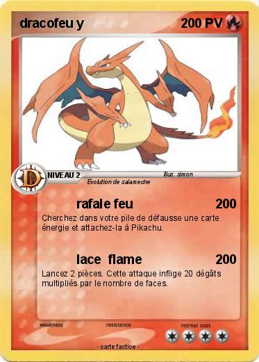 Pokemon dracofeu y