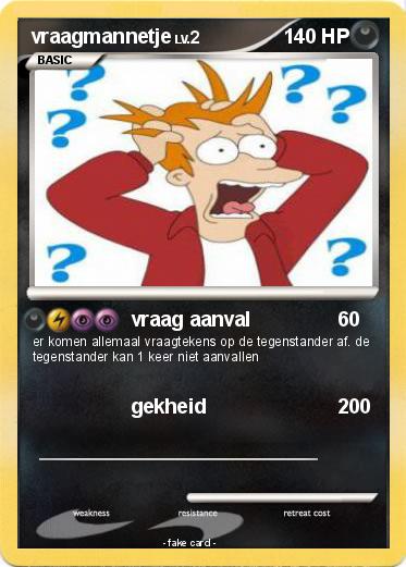 Pokemon vraagmannetje