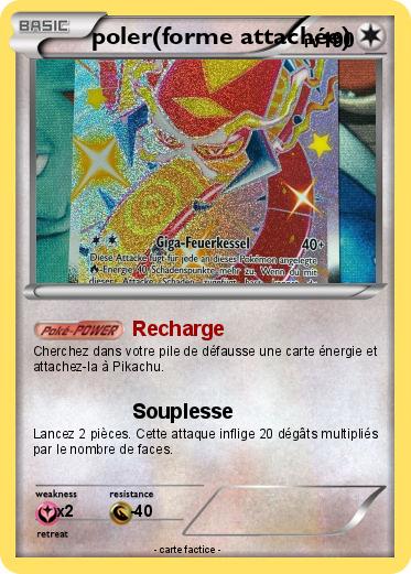Pokemon poler(forme attachée)