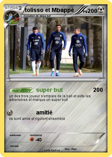 Pokemon tolisso et Mbappé