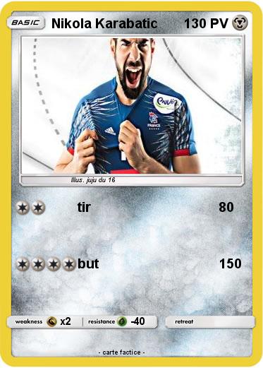 Pokemon Nikola Karabatic