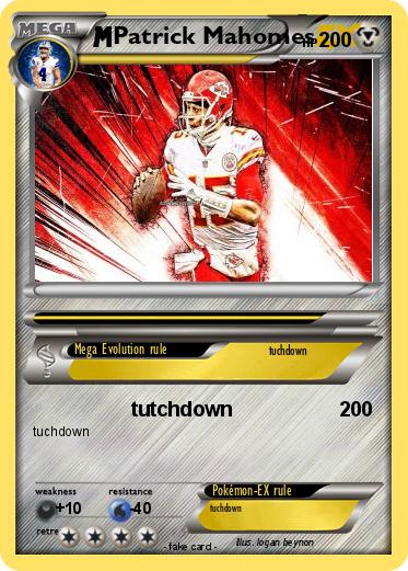 Pokemon Patrick Mahomes