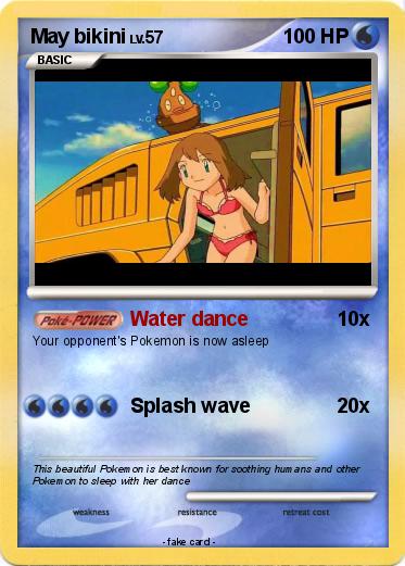 Pokemon May bikini