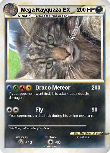 Pokemon Mega Rayquaza EX