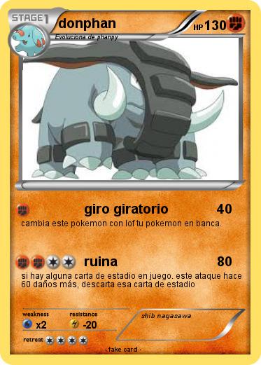 Pokemon donphan