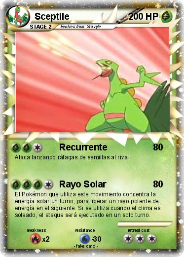 Pokemon Sceptile