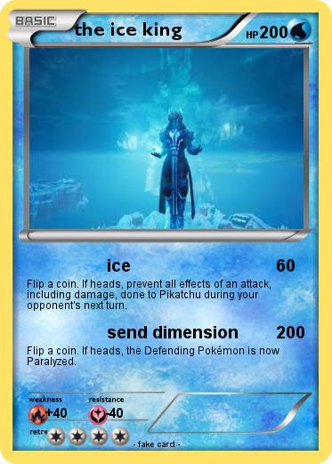 Pokemon the ice king