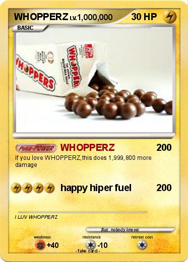 Pokemon WHOPPERZ