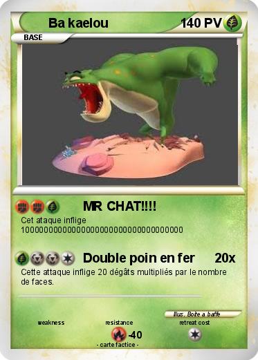 Pokemon Ba kaelou