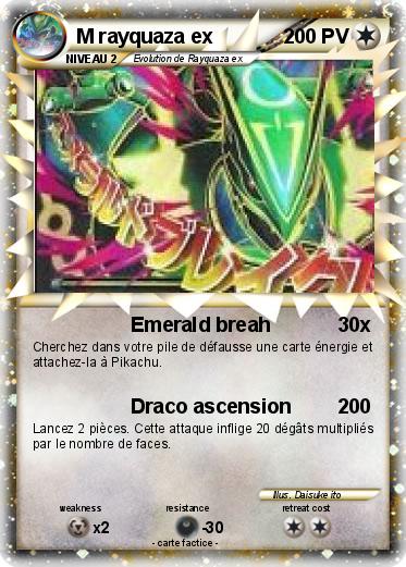 Pokemon M rayquaza ex