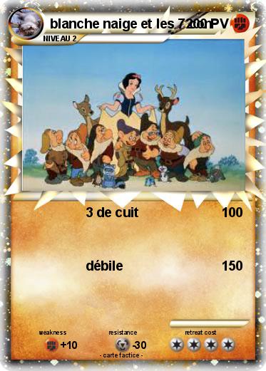 Pokemon blanche naige et les 7 con