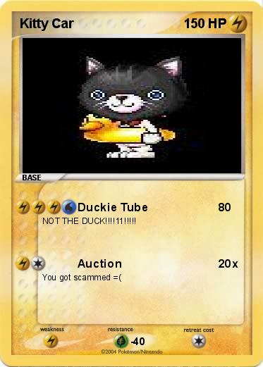 Pokemon Kitty Car