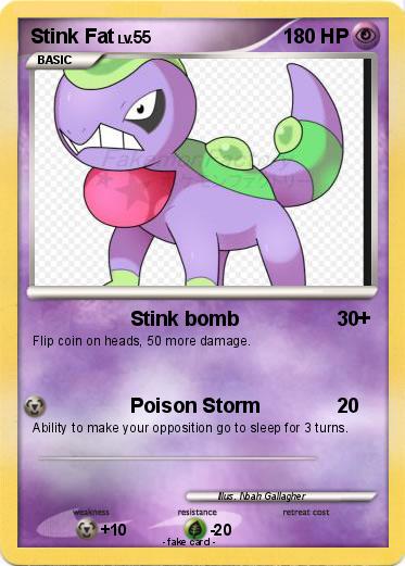 Pokemon Stink Fat
