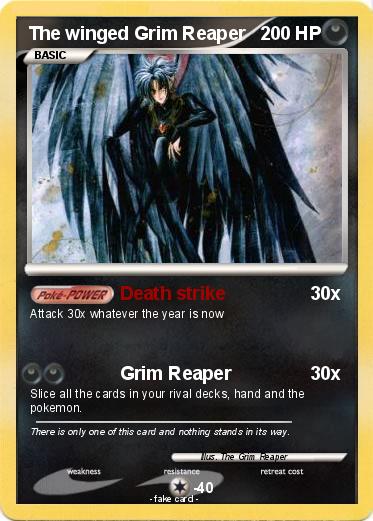 Pokemon The winged Grim Reaper