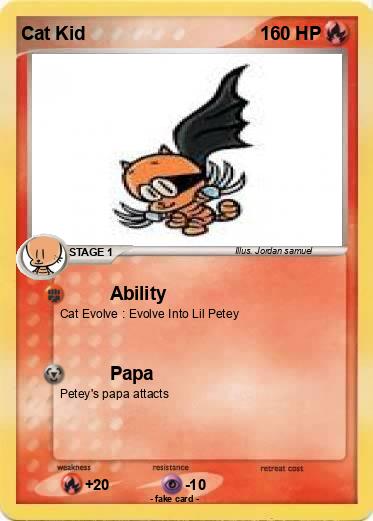 Pokemon Cat Kid