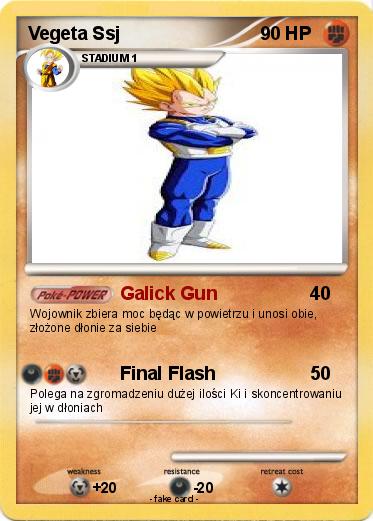 Pokemon Vegeta Ssj
