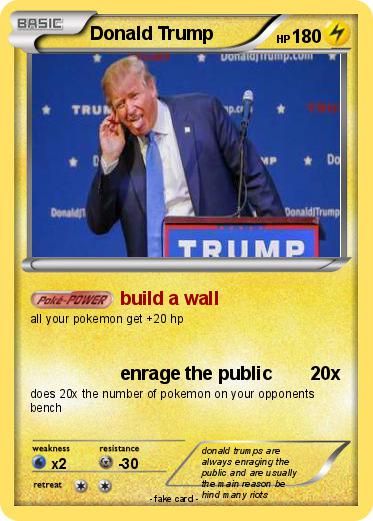 Pokemon Donald Trump