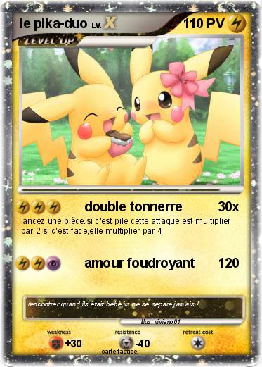 Pokemon le pika-duo