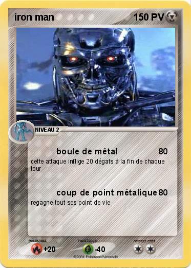 Pokemon iron man