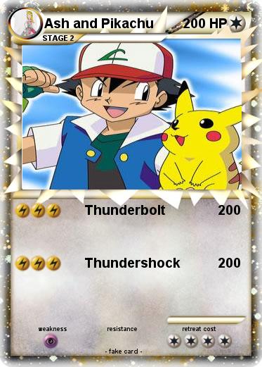 Pokemon Ash and Pikachu