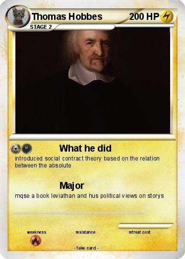 Pokemon Thomas Hobbes