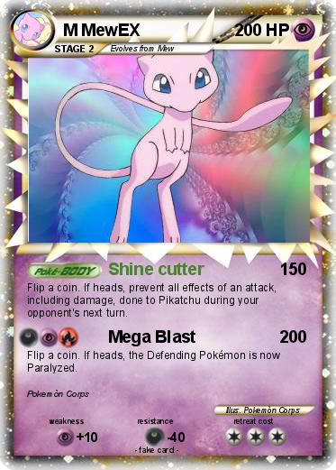 Pokemon M MewEX