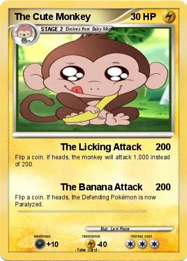 Pokemon The Cute Monkey