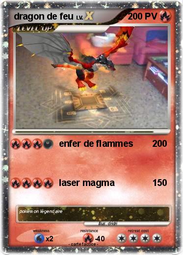 Pokemon dragon de feu