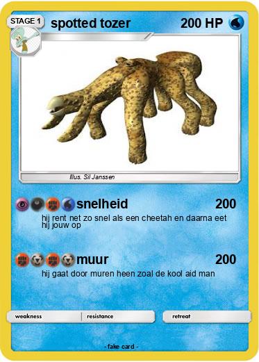 Pokemon spotted tozer