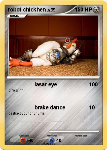 Pokemon robot chickhen