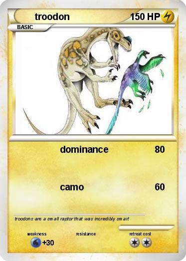 Pokemon troodon